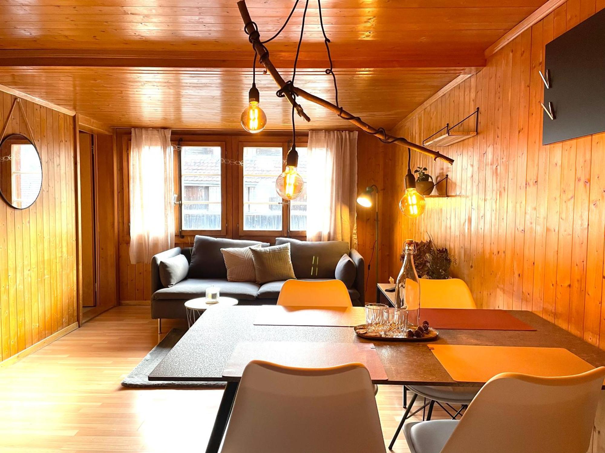 Charming, Well-Equipped Alpine Apartment Kandersteg Esterno foto